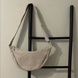 JULY Everyday Crescent Bag Cream Shoulder Crossbody Bag